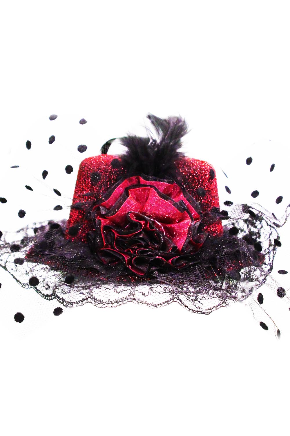 CAPPELLINO LUREX ROSSO